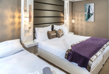 Standard Doppelzimmer mit 2 extra bett - Residence Balaton Hotel Conference & Wellness Hotel Siófok
